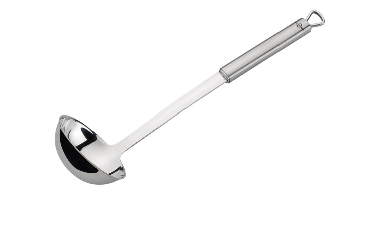 Schöpflöffel Parma aus Edelstahl in silber