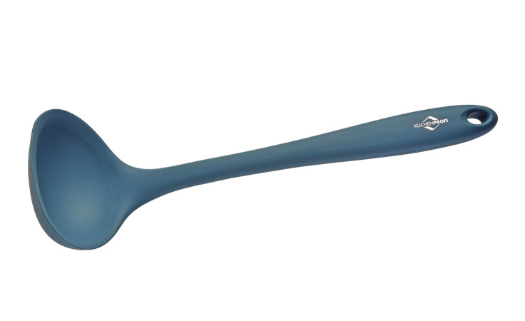 Schöpflöffel Trend in blau aus Silikon