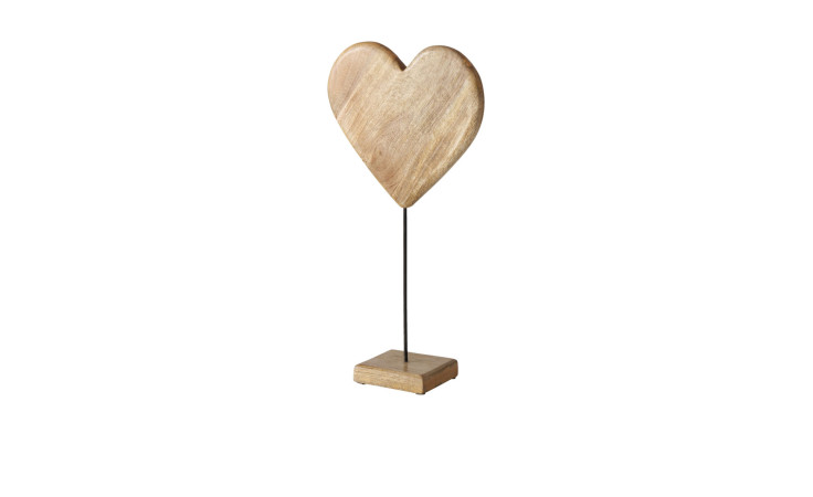 Herzständer Zino 45 cm aus Holz