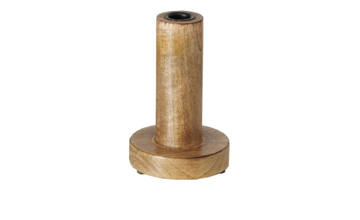 Kerzenleuchter 15 cm Holzfarben