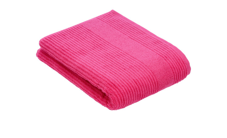 Duschtuch Tomorrow 67 x 140 cm in pink.