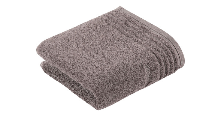 Handtuch Vienna Style Supersoft, in der Größe 60 x 110 cm und in der Farbausführung braun-grau