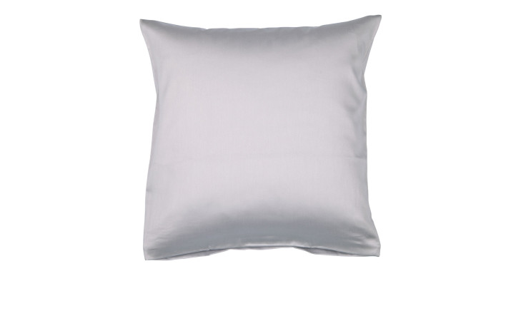 Mako-Satin Kissenbezug Colors in der Größe 40 x 40 cm und in der Farbausführung silber