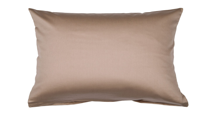 Mako-Satin Kissenbezug Colors in der Größe 40 x 60 cm und einer Farbausführung taupe
