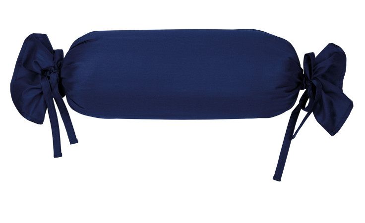 Mako-Satin Kissenbezug Colors in der Größe 15 x 40 cm und in der Farbausführung jeansblau