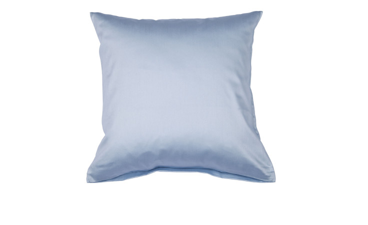Mako-Satin Kissenbezug Colors, in der Größe 40 x 40 cm und in der Farbausfürhung blau