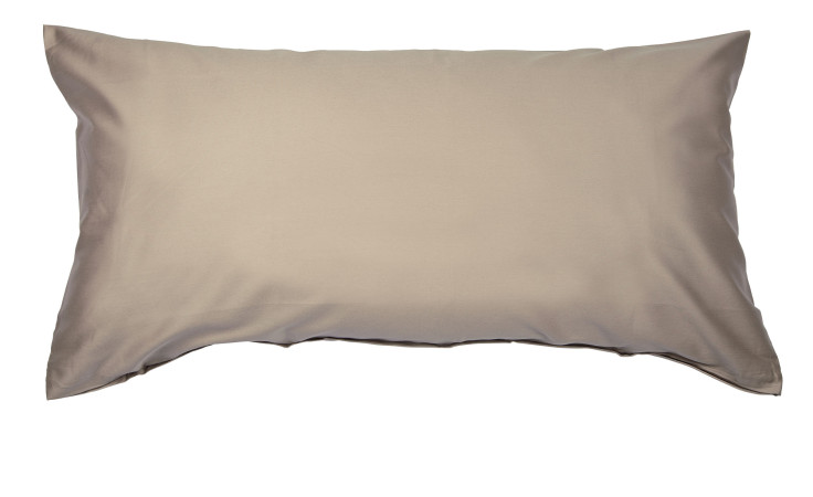 Mako-Satin Kissenbezug Colors, in der Größe 40 x 80 cm und in der Farbausführung beige