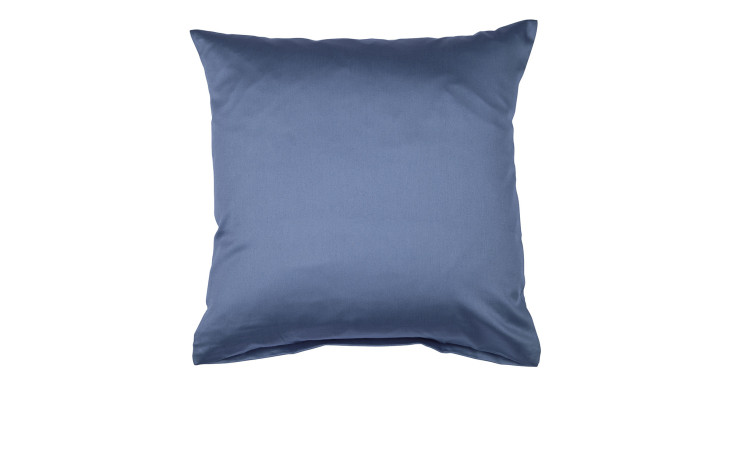 Mako-Satin Kissenbezug Colors in der Größe 40 x 40 cm und in der Farbausführung jeansblau