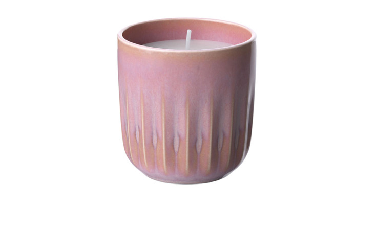 Duftkerze Perlemor Sunkissed in rosa
