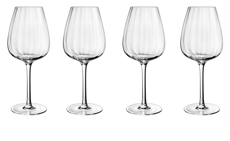 Rotweinkelch-Set Rose Garden 4-tlg., Abbildung zeigt 4 Gläser 