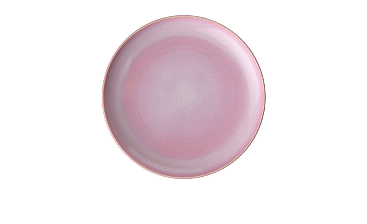 Speiseteller Perlemor 27 cm in rosa