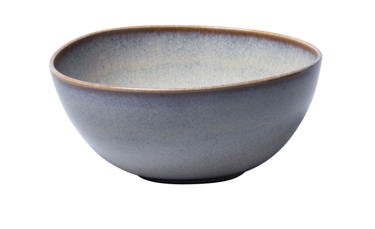 Schale Lave 25 cm in beige, Mehrfarbig