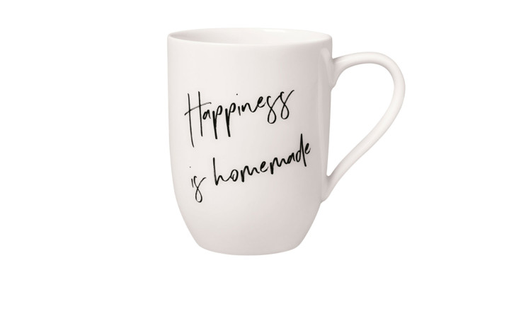 Becher Happiness is homemade