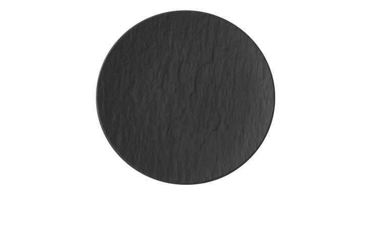 Brotteller Manufacture Rock 16 cm in schwarz