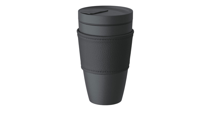 Coffee To Go Becher Manufacture Rock 350 ml in schwarz