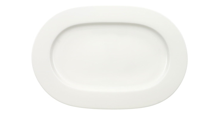 Platte Noblesse 34 cm in weiß