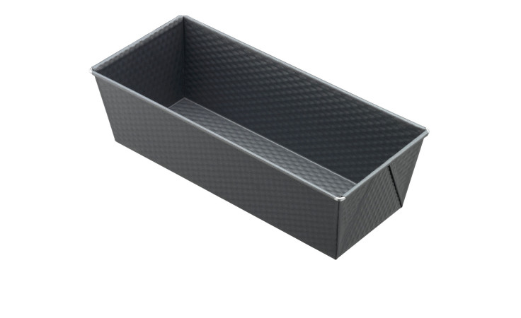 Kaiser Brotform KAISER Inspiration 30 cm, strukturierter, antihaftbeschichteter Stahl, von oben auf weißem Hintergrund dargestellt.