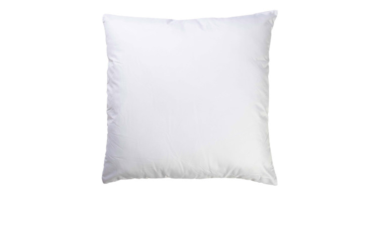 Das Faserfüllkissen 60x60 cm ist mit einer glatten Textiloberfläche auf weißem Hintergrund abgebildet.