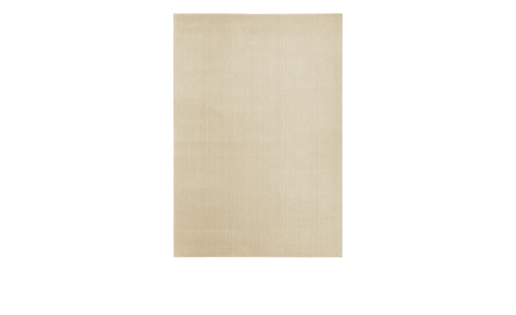 Andiamo Teppich Arezzo 80x150 cm in Creme, aus Synthetikfaser - ideal für schlichte Dekorationen.