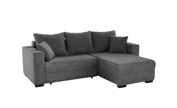 Wohnlandschaft Enrique in der Farbe Grau