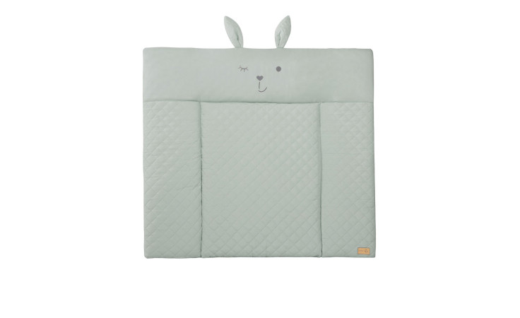 Wickelauflage Roba Style  in Grün - Frosty Green mit einer Polyesterfüllung.