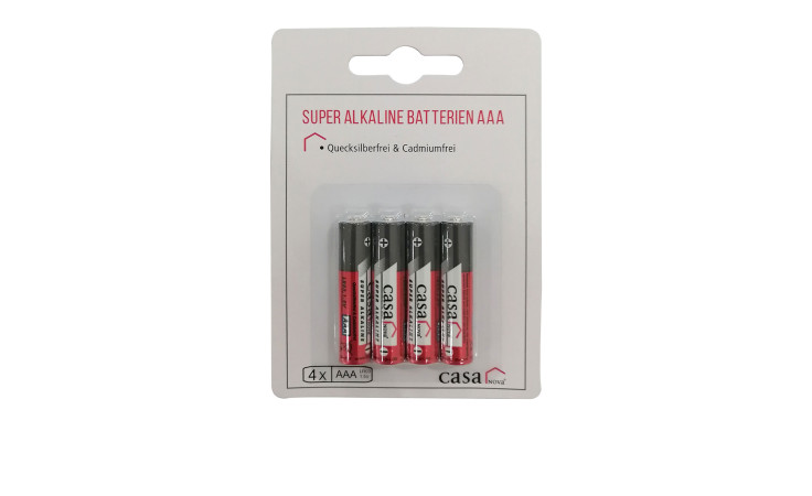 AAA-Batterien 4er-Set