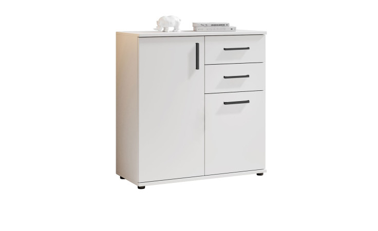 Kommode Britta in der Farbe weiß