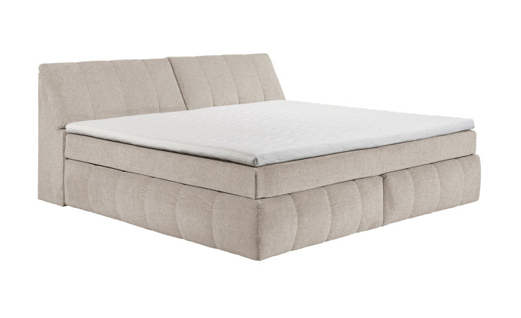 Family-Bett Beverly mit Bezugsfarbe Dove