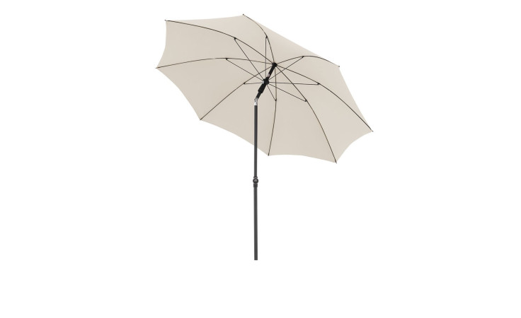 Sonnenschirm Active Green Edition Ausführung Natur und Gestell in Anthrazit