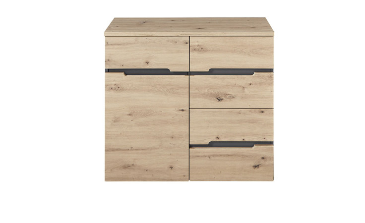 Kommode Melanie im Dekor Artisan Eiche / Graphit