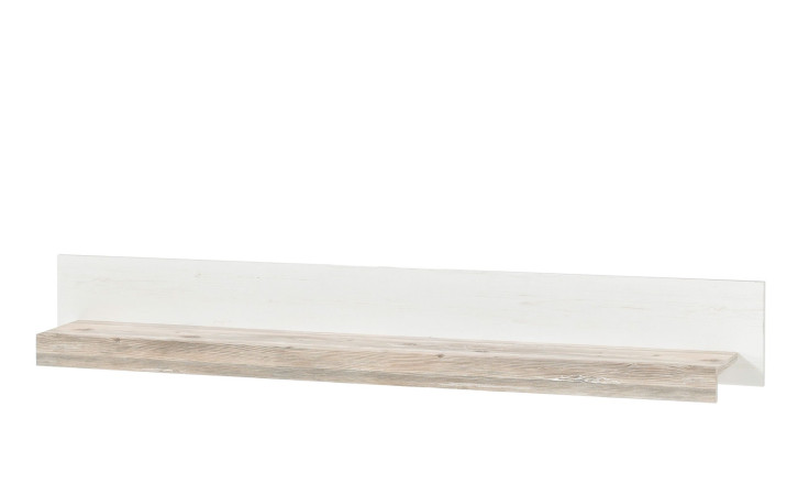 Wandboard Flores in der Farbe Pinie weiß mit Absetzung in Oslo Pinie