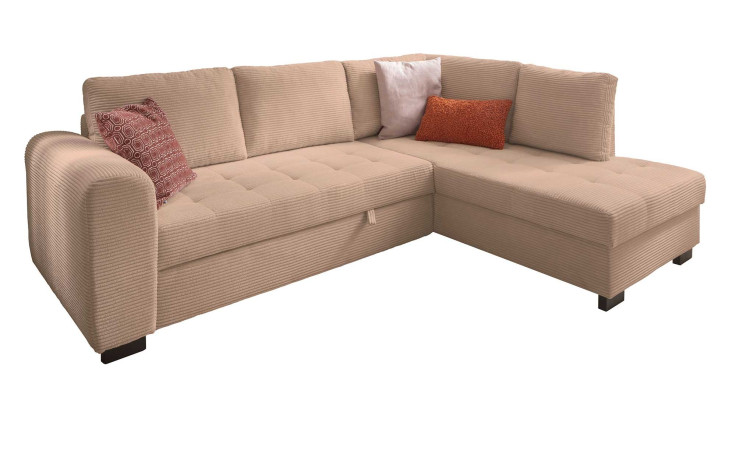 Wohnlandschaft Joachim in Toffee, Ottomane rechts