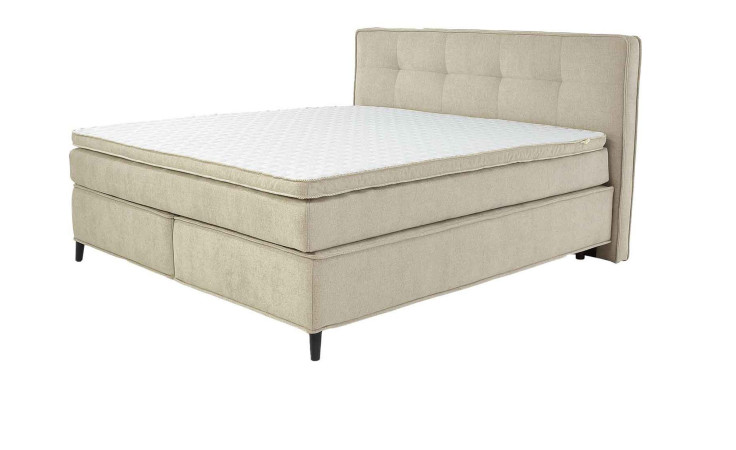 Boxspringbett Carola in der Farbe Beige