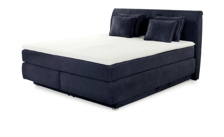 Boxspringbett Carla Mix in der Farbe Blau