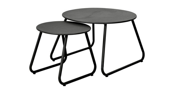 Bestelltisch-Set Adriano in schwarz aus robustem Eisen