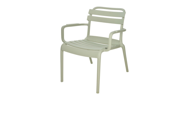 Stapelstuhl Lagos Komfort Recycling Kunststoff grün 