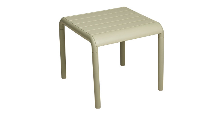 Hocker / Beistelltisch Lagos Komfort aus Polypropylen in Grün
