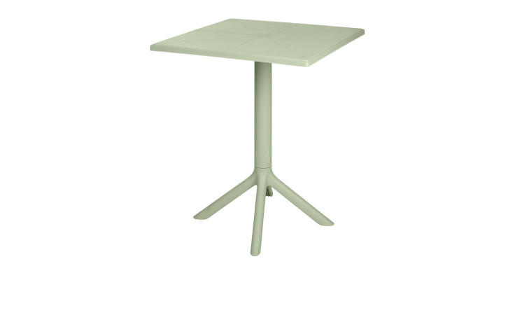 Bistro-Tisch Lagos Komfort in Grün aus Polypropylen 
