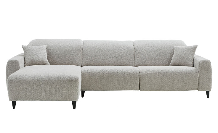 Basis-Wohnlandschaft Vanatu in einem silbernen Bezugsstoff