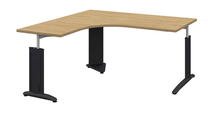 Schreibtisch Texas, Schrägansicht 