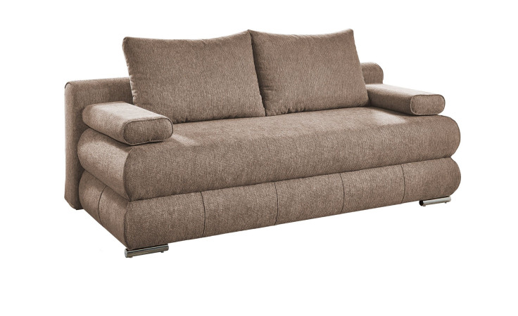 Schlafsofa Borna, in der Farbausführung Taupe