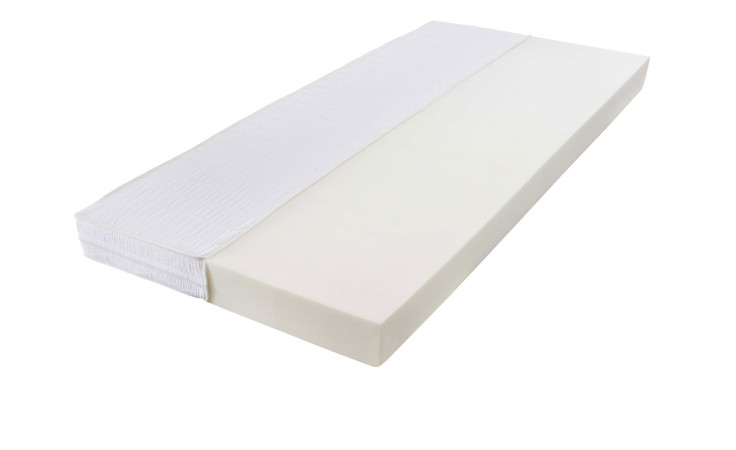 Komfortschaum-Matratze Easydream KFS 1000 100 x 200 cm H2 in einem weißen Bezug