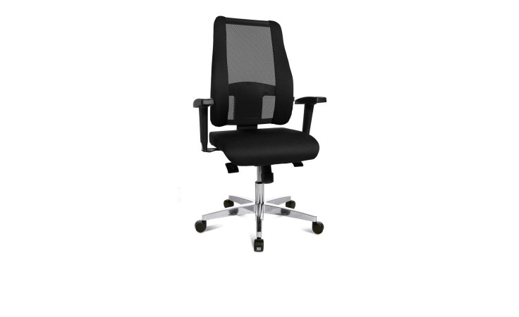 Bürostuhl Sitting Lady 300 in schwarz, höhenverstellbar