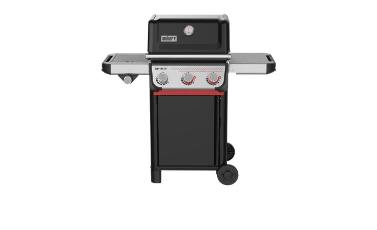 Gasgrill Spirit E-335-GBS von Weber, auf Rollen, Gussrost porzellanemailliert 