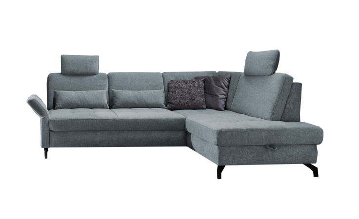 Komfort-Ecksofa Westminster, in der Farbausführung Blau