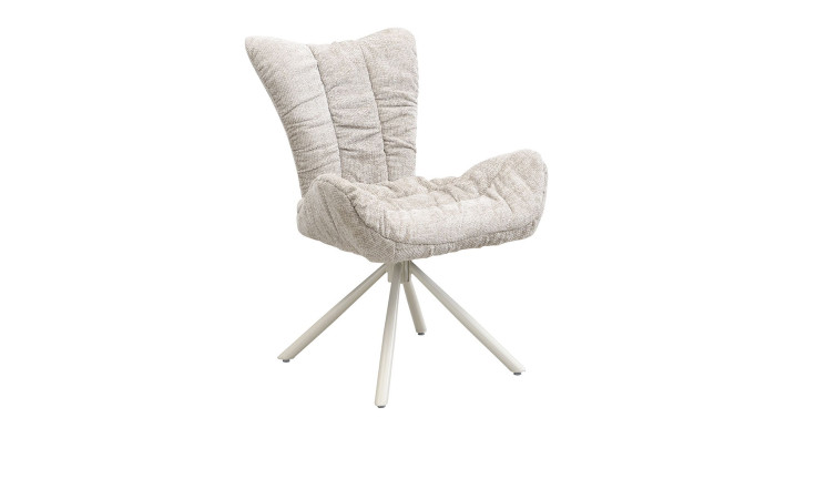 Stuhl Lola in der Farbe Cremeweiß