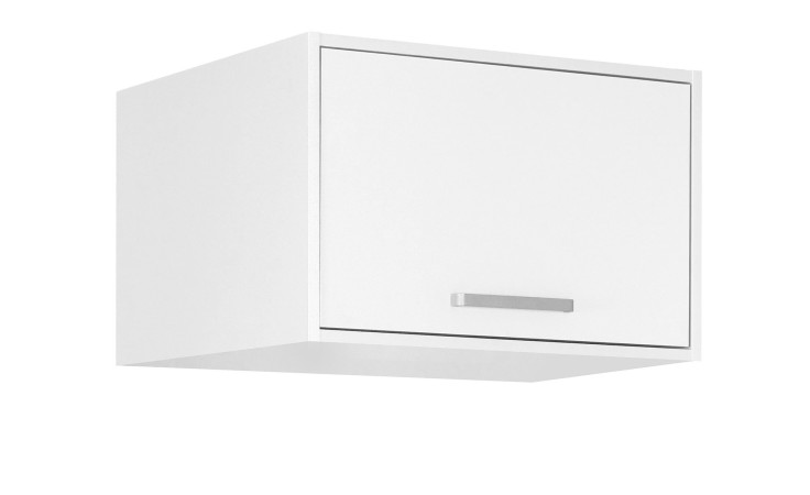 Aufsatzschrank Lifestyle in Weiß mit 1 Klappe