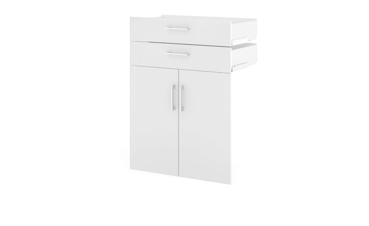 Türen-/SK-Paar vito Vary im Dekor Ice White supermatt