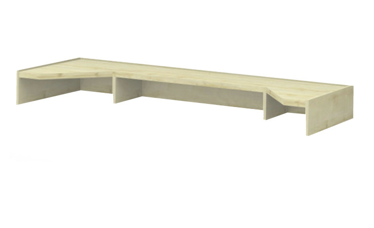 Schreibtisch-Aufsatz vito Vary im Dekor Birke