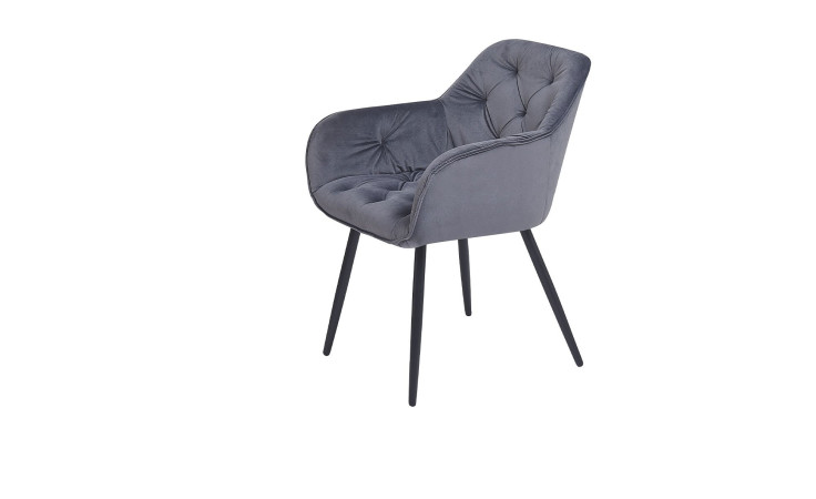 Stuhl Antonia in der Farbe Grau